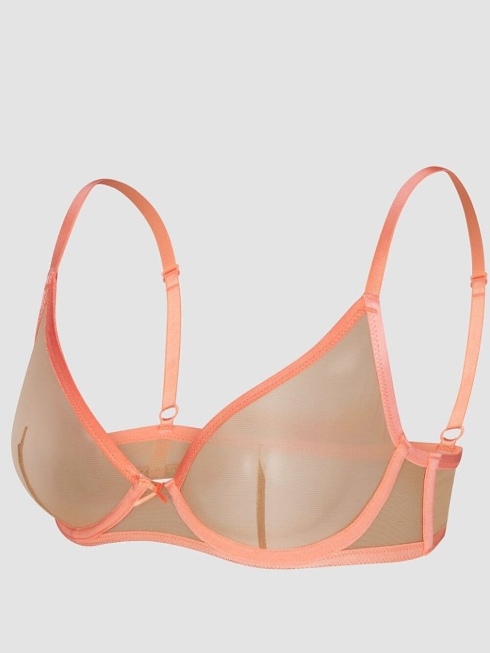 NEON NIGHTS UNLINED DEMI BRA